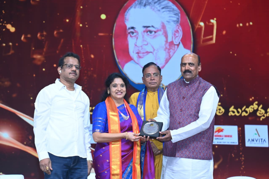 Diviseema Gandhi – Sri Mandali Venkata Krishna Rao Gaari Award